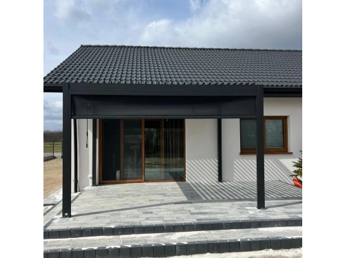 Pergola Nordvic Skyline 3x4 z roletą 4 m